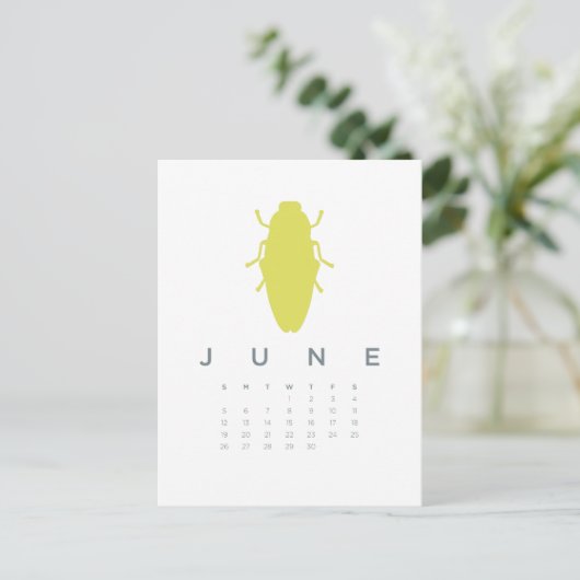 Kalender 2011 - juni briefkaart (Staand voorkant)