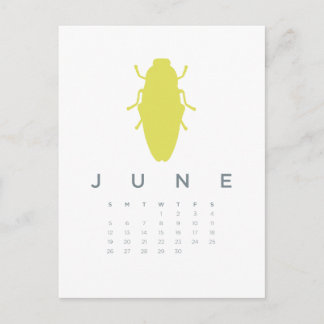 Kalender 2011 - juni briefkaart