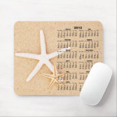 Kalender 2012 - Starfish Mousepad Muismat (Met muis)