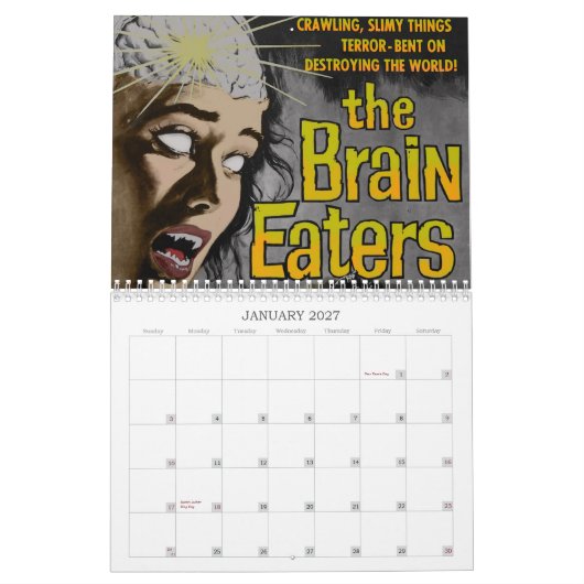 Kalender 2013 zombie (Jan 2027)