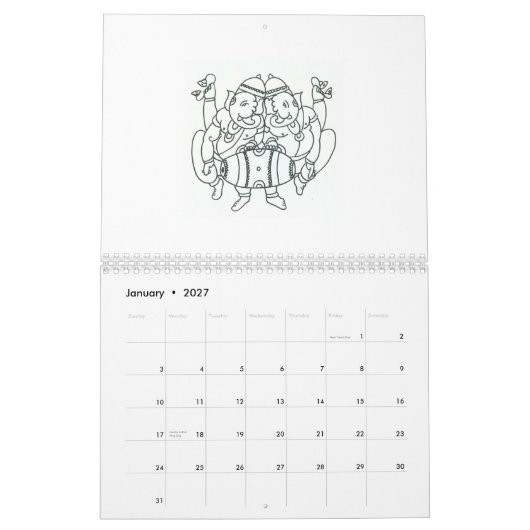 kalender 2014 (Jan 2027)