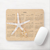 Kalender 2014 - Starfish Mousepad Muismat (Met muis)