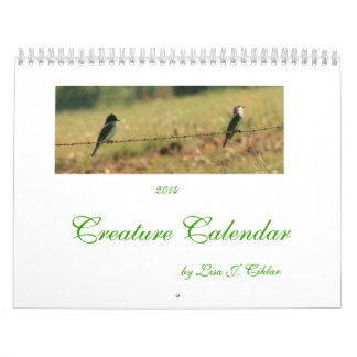 Kalender 2014 voor beesten en vogels