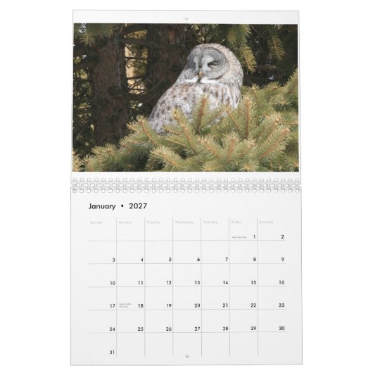 Kalender 2014 voor beesten en vogels (Jan 2027)