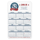 Kalender 2015 magneet (Verticaal)
