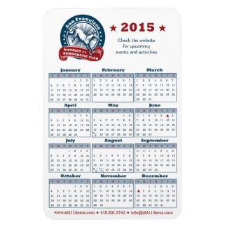 Kalender 2015 magneet