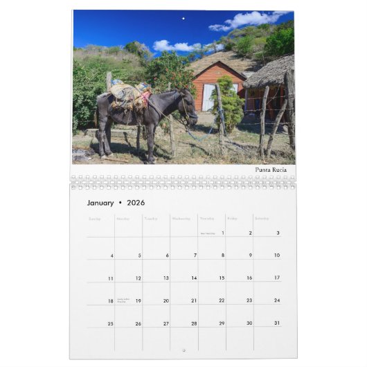 Kalender 2016: Dominicaanse Republiek (Jan 2026)