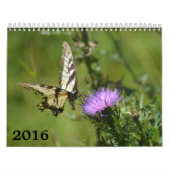 Kalender 2016, vlinders en bloei (Hoes)