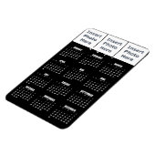 Kalender 2017 Magnet - Foto Collage Sjabloon Magneet (Linkerzijde)