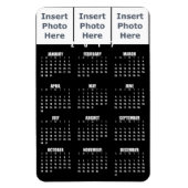 Kalender 2017 Magnet - Foto Collage Sjabloon Magneet (Verticaal)