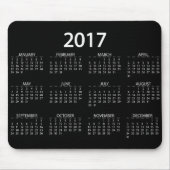 Kalender 2017 muismat (Voorkant)