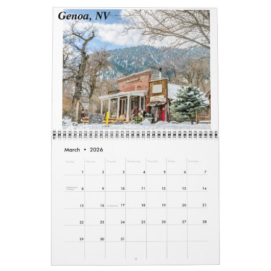 Kalender 2017 Noord-Nevada (Mar 2026)