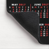 Kalender 2017 (zie beschrijving voor nieuwe versie muismat (Hoek)