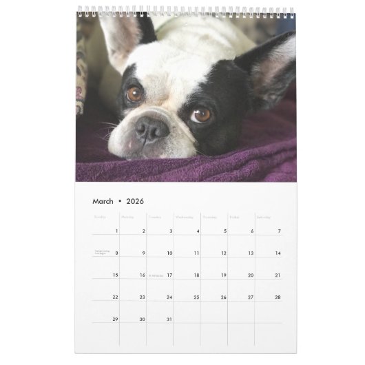 Kalender 2018 Bubba Louie (Mar 2026)