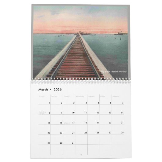 kalender 2018 Key West Railway (Mar 2026)