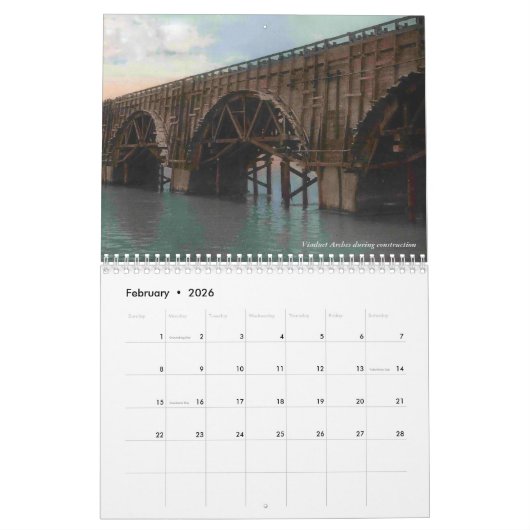  kalender 2018 Key West Railway (Feb 2026)