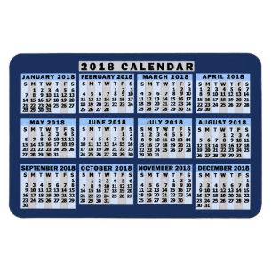 Kalender 2018 (zie beschrijving voor nieuwe versie magneet