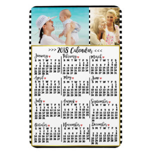 Kalender 2018 (zie beschrijving voor nieuwe versie magneet