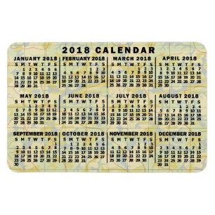 Kalender 2018 (zie beschrijving voor nieuwe versie magneet