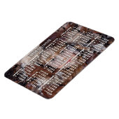 Kalender 2018 (zie beschrijving voor nieuwe versie magneet (Linkerzijde)