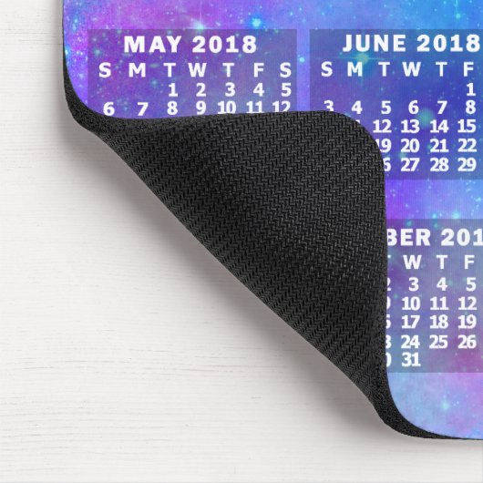 Kalender 2018 (zie beschrijving voor nieuwe versie muismat (Hoek)