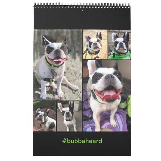 Kalender 2019 Bubba Louie (Achterkant)