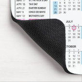 Kalender 2019 Mousepad met Amerikaanse Feestdagen Muismat (Hoek)