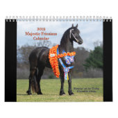 Kalender 2019 voor Majestic Friesians (Hoes)