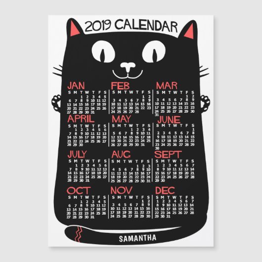 Kalender 2019 (zie beschrijving voor nieuwe versie (Voorkant)