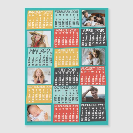 Kalender 2019 (zie beschrijving voor nieuwe versie (Voorkant)