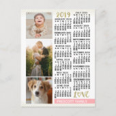 Kalender 2019 (zie beschrijving voor nieuwe versie briefkaart (Voorkant)
