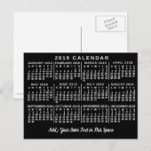 Kalender 2019 (zie beschrijving voor nieuwe versie briefkaart (Voorkant / Achterkant)