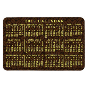 Kalender 2019 (zie beschrijving voor nieuwe versie magneet
