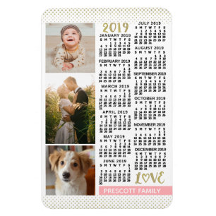 Kalender 2019 (zie beschrijving voor nieuwe versie magneet
