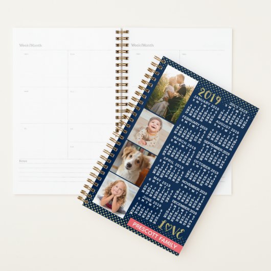 Kalender 2019 (zie beschrijving voor nieuwe versie planner (Display)
