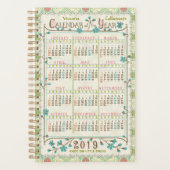 Kalender 2019 (zie beschrijving voor nieuwe versie planner (Voorkant)