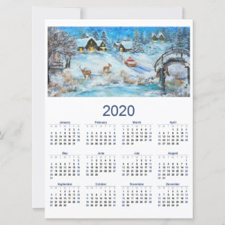 kalender 2020 feestdagenkaart