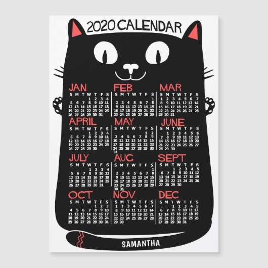Kalender 2020 (zie beschrijving voor nieuwe versie (Voorkant)