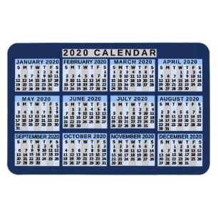 Kalender 2020 (zie beschrijving voor nieuwe versie magneet