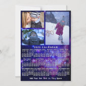 Kalender 2020 (zie beschrijving voor nieuwe versie magnetische uitnodiging (Voorkant)