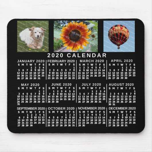 Kalender 2020 (zie beschrijving voor nieuwe versie muismat (Voorkant)