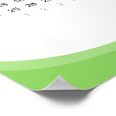 Kalender 2021 Poster - Maandag start (Hoek)