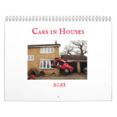 Kalender 2021 voor auto's in woningen (Hoes)