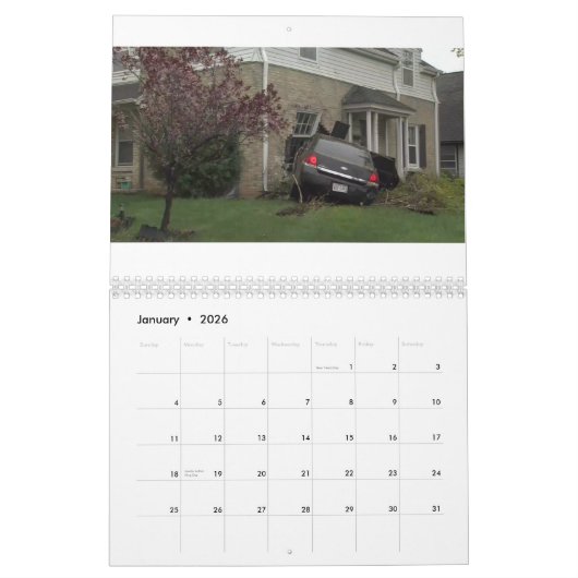 Kalender 2021 voor auto's in woningen (Jan 2026)
