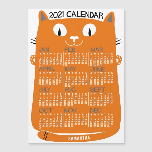 Kalender 2021 (zie beschrijving voor nieuwe versie (Voorkant)