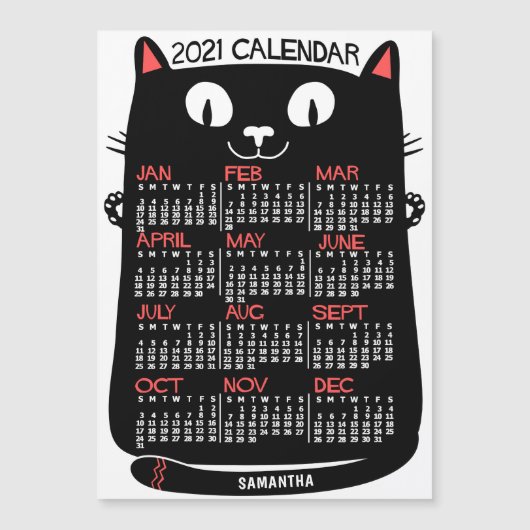 Kalender 2021 (zie beschrijving voor nieuwe versie (Voorkant)
