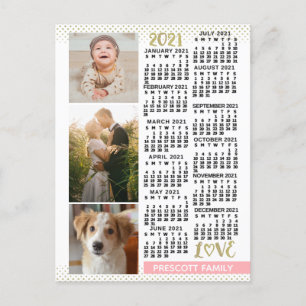 Kalender 2021 (zie beschrijving voor nieuwe versie briefkaart