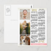 Kalender 2021 (zie beschrijving voor nieuwe versie briefkaart (Voorkant / Achterkant)