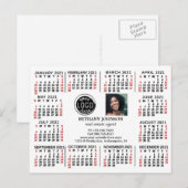 Kalender 2021 (zie beschrijving voor nieuwe versie briefkaart (Voorkant / Achterkant)