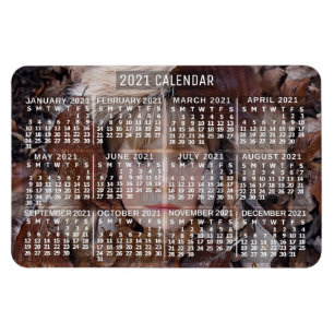 Kalender 2021 (zie beschrijving voor nieuwe versie magneet